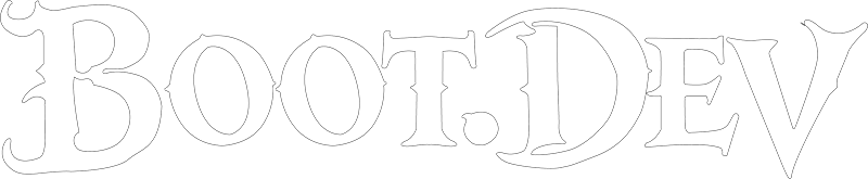 Boot.dev white logo